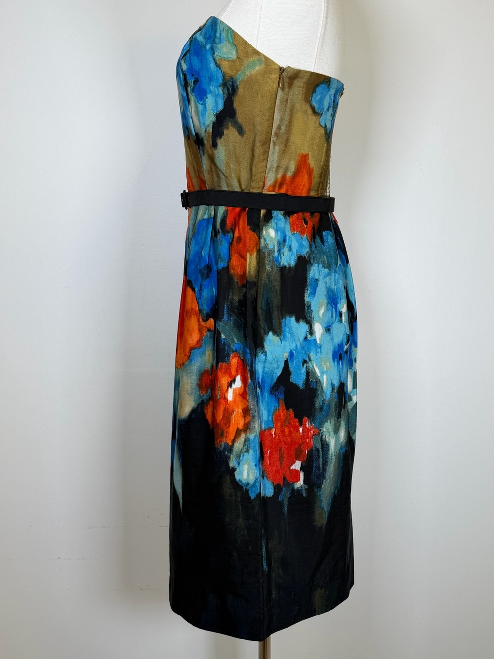 Anthropologie By Moulinette Soeurs ‘Splashed Palette’ Silk Blend Sheath Womens 6 - Picture 7 of 17